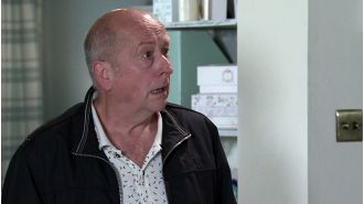 Geoff Metcalfe is worried about Yasmeen Nazir as his fame on Coronation Street increases.