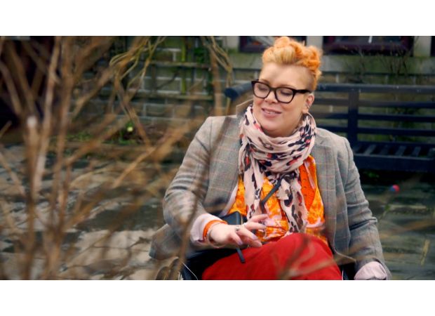 Viewers of Grand Designs were moved to tears as they watched a home being built for a paralyzed young mother.