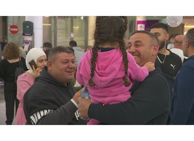 Landing of Lebanon repatriation flight brings mixed emotions of relief and grief.