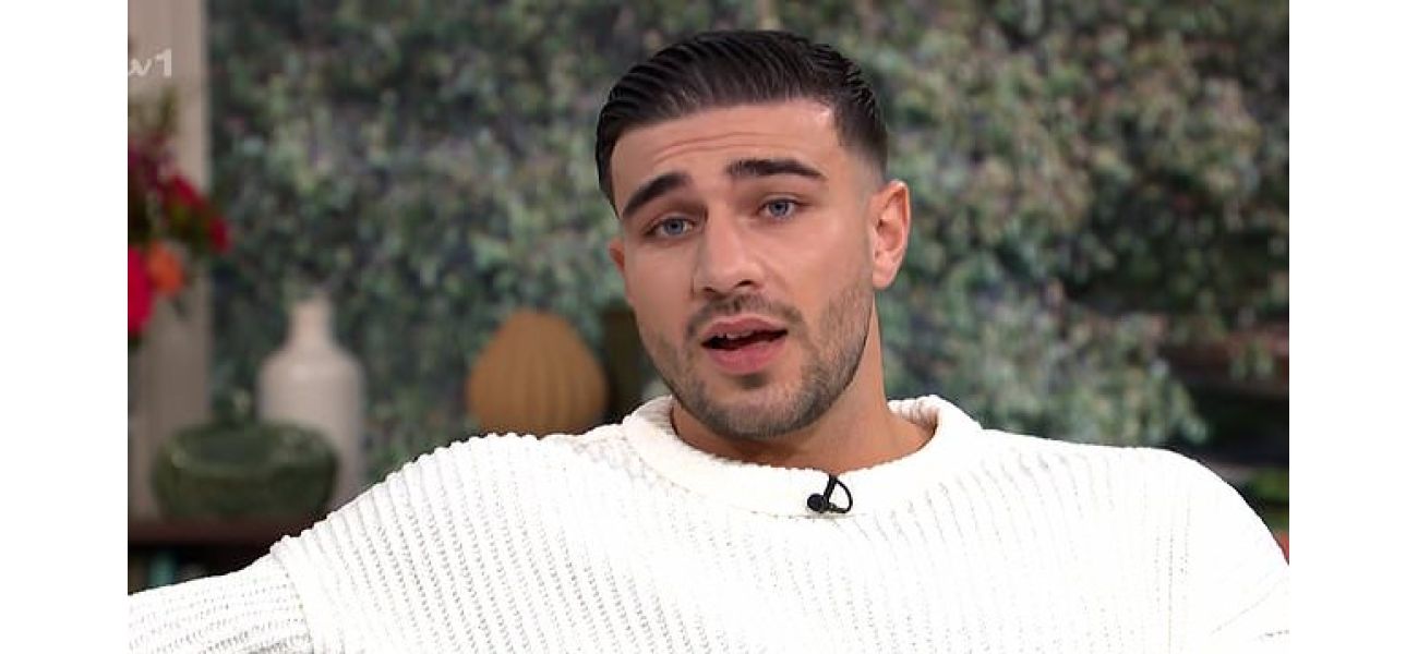 Tommy Fury is uncomfortable during an interview where he is asked about his breakup with Molly-Mae Hague.