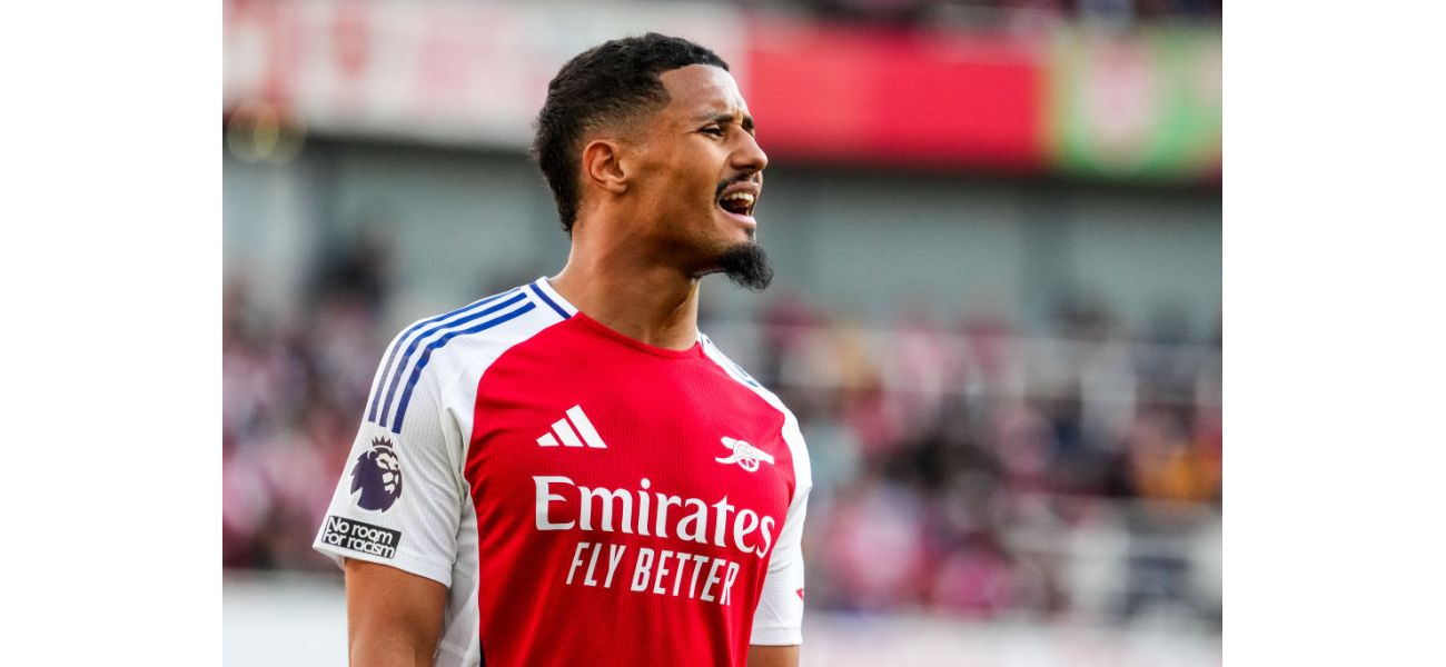 Gilberto Silva tells William Saliba to focus on his development at Arsenal instead of getting caught up in transfer rumors linking him to Real Madrid.