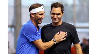 Federer honors Nadal with heartfelt message following retirement announcement.