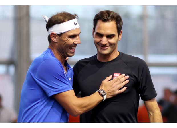 Federer honors Nadal with heartfelt message following retirement announcement.