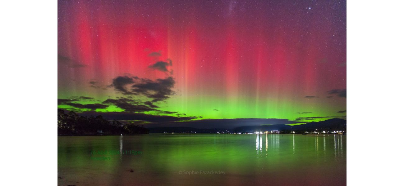 Australia may experience an aurora in the coming days, causing the skies to glow.