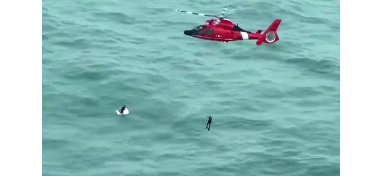 Man survived Hurricane Milton by holding onto a cooler at sea, 30 miles away.