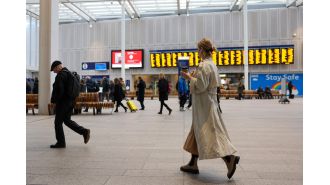 London commuters face delays due to closure of A21 and disruptions at a busy train station during rush hour.