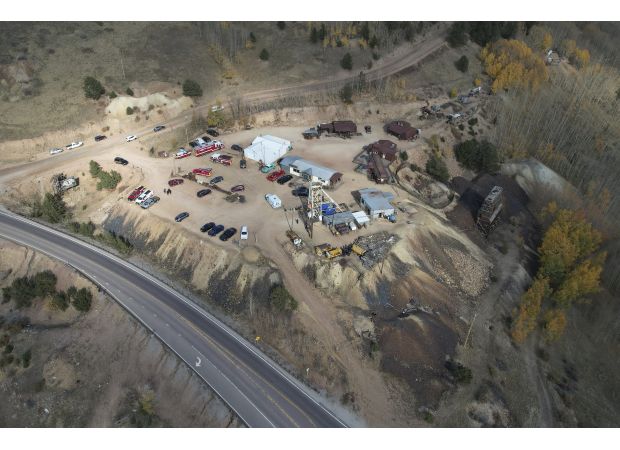 An individual died and 12 others are stuck in a previous gold mine.