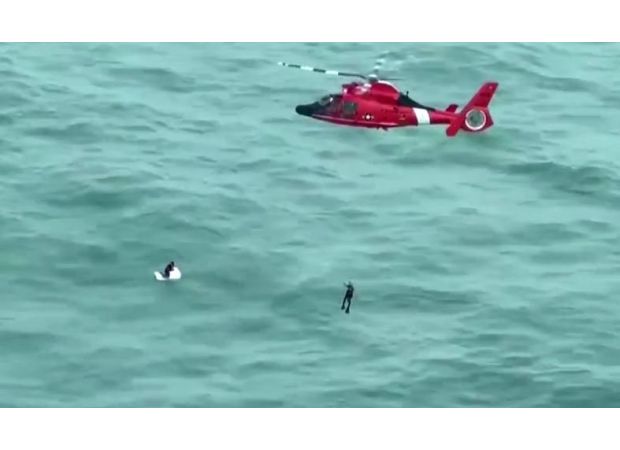 Man survived Hurricane Milton by holding onto a cooler at sea, 30 miles away.