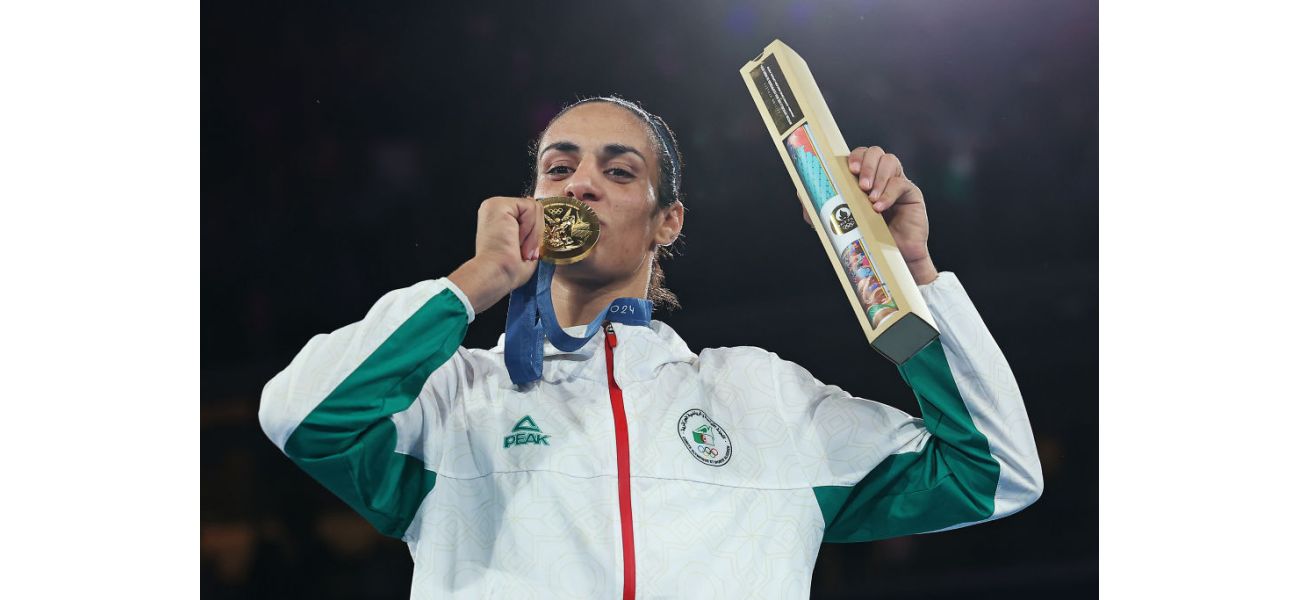 Imane Khelif denies being banned and losing gold medal in boxing.