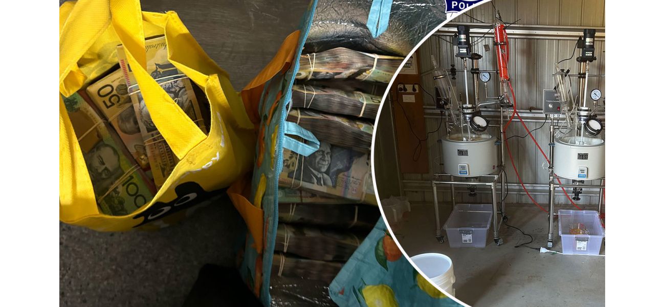 Two hidden drug factories shut down in western Sydney.