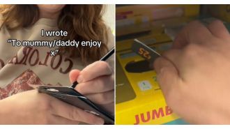 Moms are stashing cash in grocery stores for a significant purpose.
