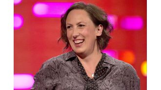 Miranda Hart shares surprising theme of secret wedding.