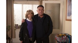 A couple from Coronation Street who were once in love have gotten back together, but one of them is not being truthful.