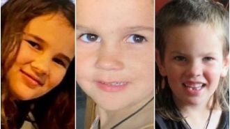 Runaway dad fleeing with three kids in a wild part of the world.