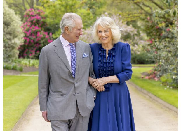 See King Charles and Queen Camilla during their royal visit at this location.