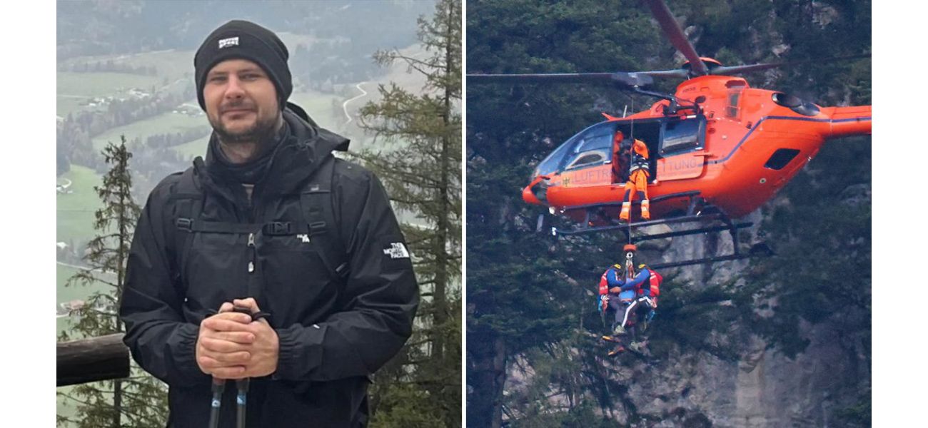 A neo-Nazi dies after falling 200ft while climbing the mountain Hitler favored.
