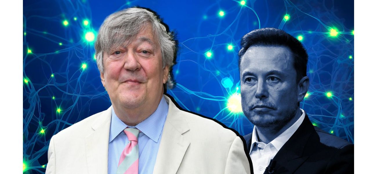 Stephen Fry receives praise for strongly criticizing Elon Musk's behavior and actions.