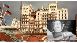 Chance architecture saved Margaret Thatcher's life one day.