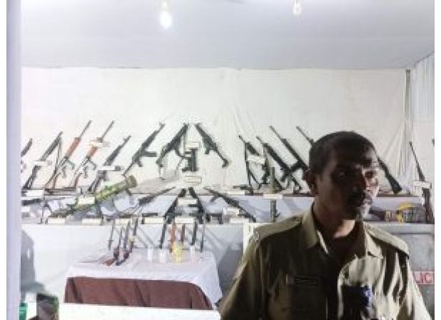 Golden jubilee celebration of Durga Puja by Reserve Police Line.