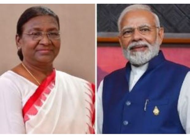 Indian leaders Murmu and Modi wish all citizens a happy Dussehra and Durga Puja.