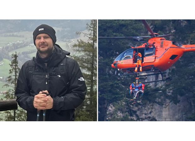 A neo-Nazi dies after falling 200ft while climbing the mountain Hitler favored.
