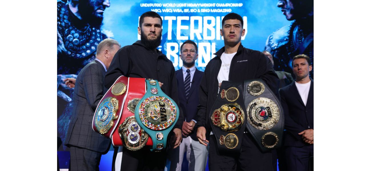 Referee sporting pink attire for Beterbiev vs Bivol match, but why?