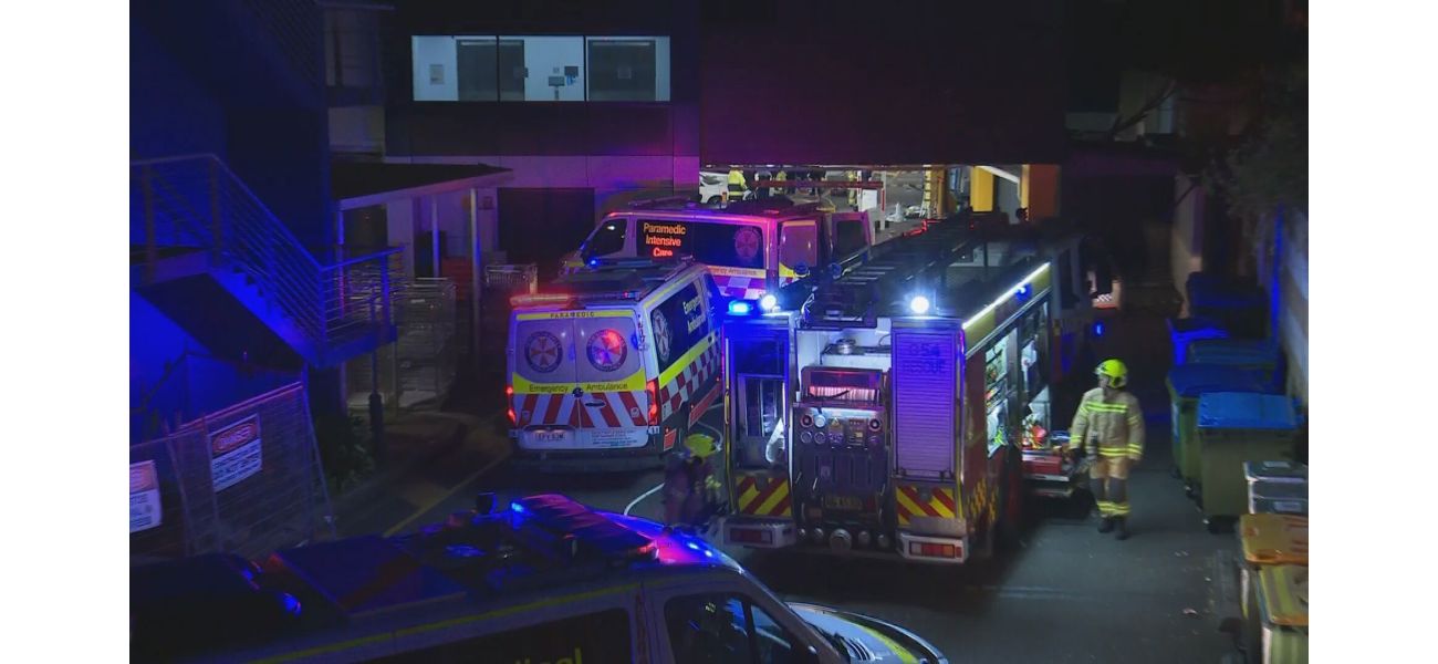 A teenager is in critical condition after a car accident at a hospital parking lot in Sydney.