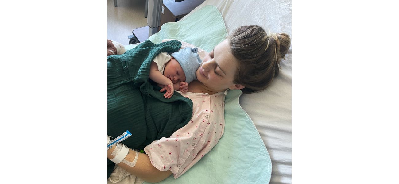 A 22-year-old woman gives birth during Hurricane Milton.