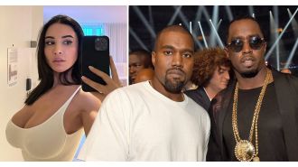 Kanye West allegedly drugged and sexually assaulted his ex-assistant at a party hosted by Diddy.