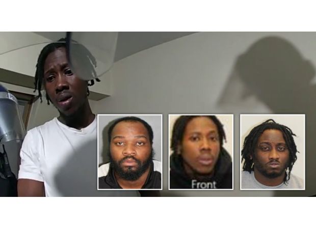 13-year-old girl raped by three men after being discovered alone at train station.