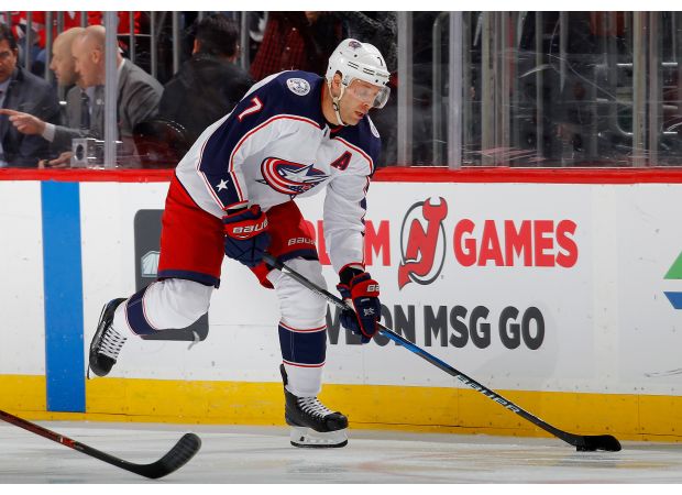 Former Avs player Jack Johnson returns to his hometown team, the Blue Jackets, to assist with their rebuilding process.