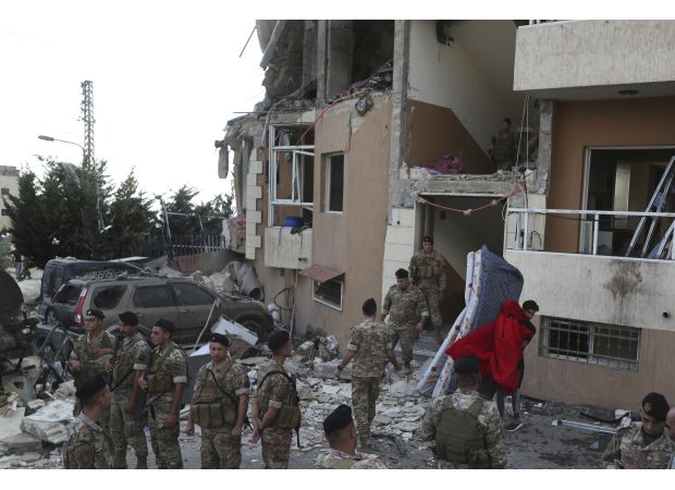 Strong Israeli attacks strike northern Gaza and Lebanon.