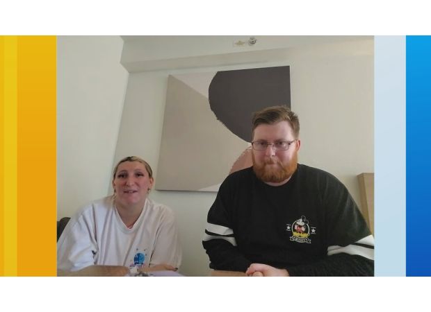 Australian couple suddenly become parents due to freak hurricane during US vacation.