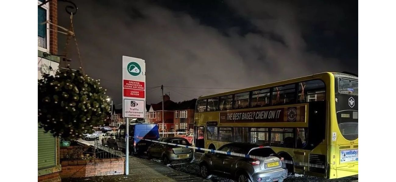 A 7-year-old boy is seriously injured after a bus crash in Manchester.