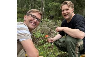 I found happiness on a foraging trip in the world's happiest country. Now, I'm happy too.