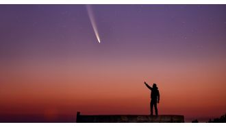 Catch a glimpse of Comet A3 in the UK before it disappears for another 80,000 years.