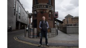 Two years after banning half pints, a grumpy publican is now charging a high price for them.