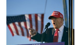 Trump made a derogatory comment about Kamala Harris during a fundraiser.