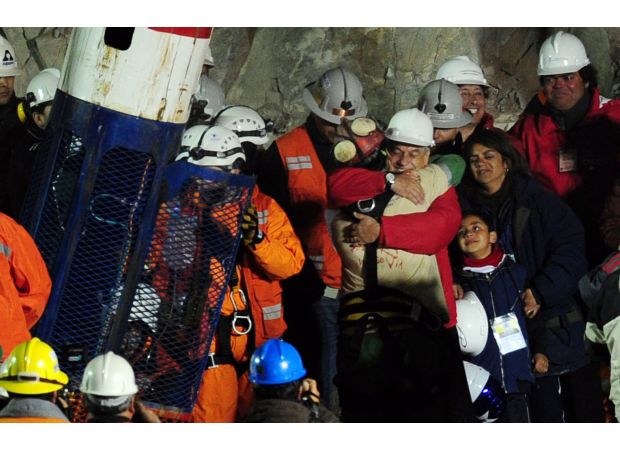 On this day in history, Chilean miners were rescued after being trapped for 69 days underground.