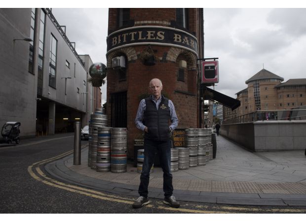 Two years after banning half pints, a grumpy publican is now charging a high price for them.
