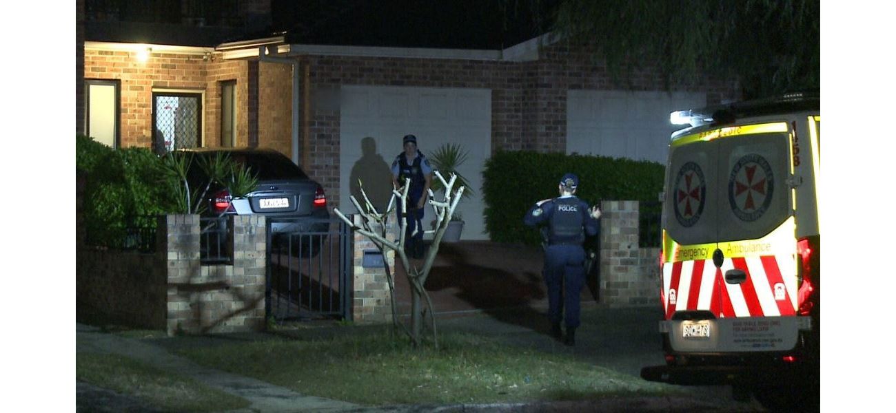 A person living in Sydney was injured in the head during a burglary at their home.