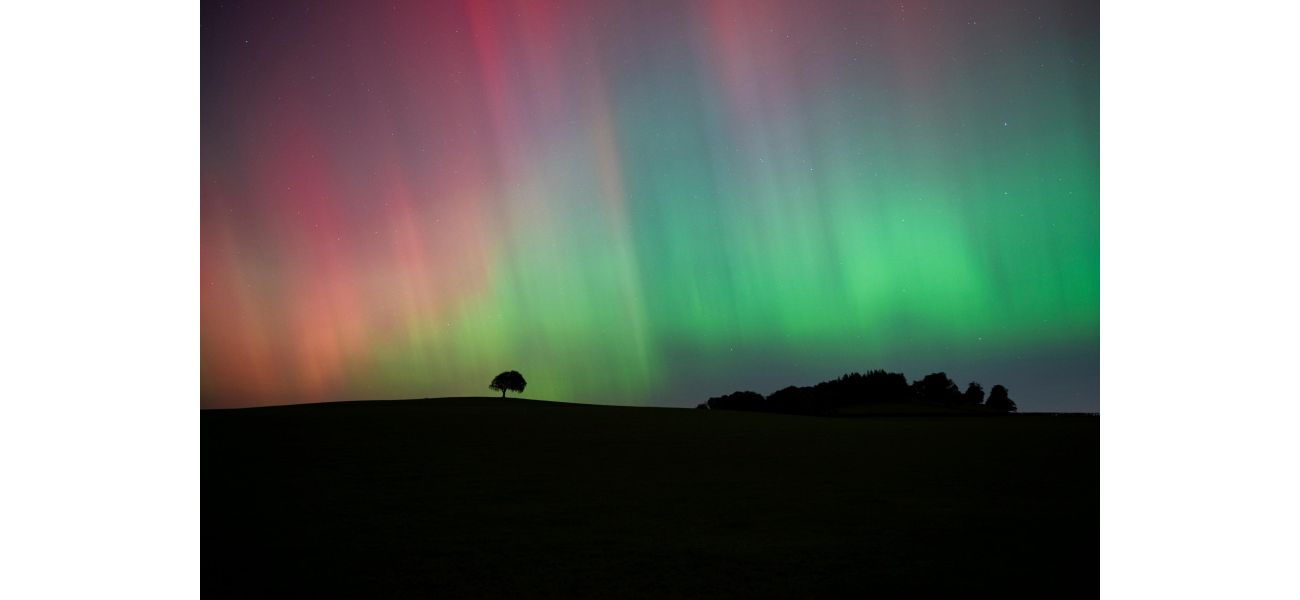 Unusual northern lights seen further south than usual are caused by a geomagnetic storm.