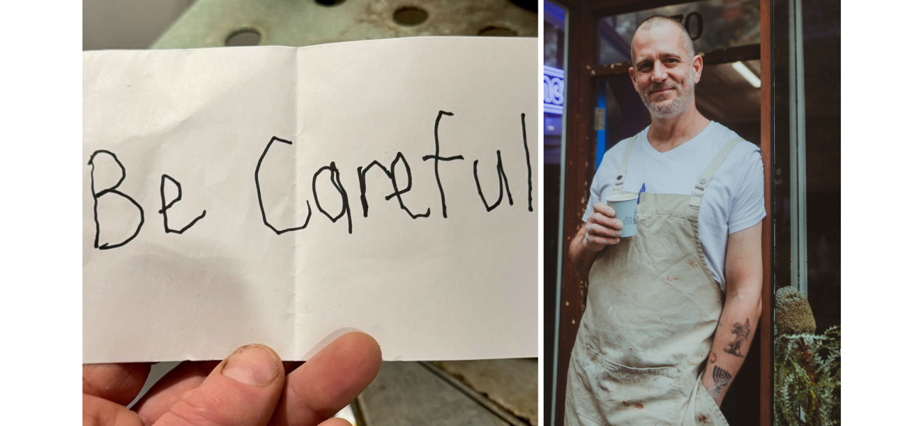 Jewish chef's bakery in Sydney vandalized, warning to be cautious.