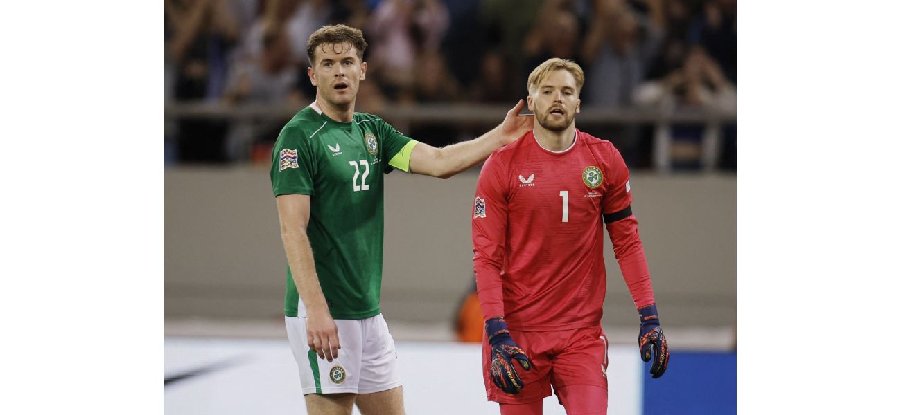 Despite a major mistake, Caoimhin Kelleher of Liverpool is named Man of the Match for Republic of Ireland.