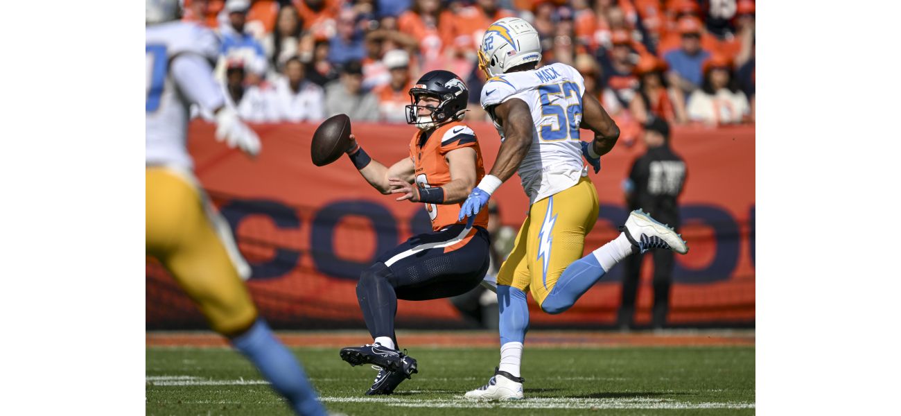 Broncos lost to Chargers due to Bueller-esque first half slacking.