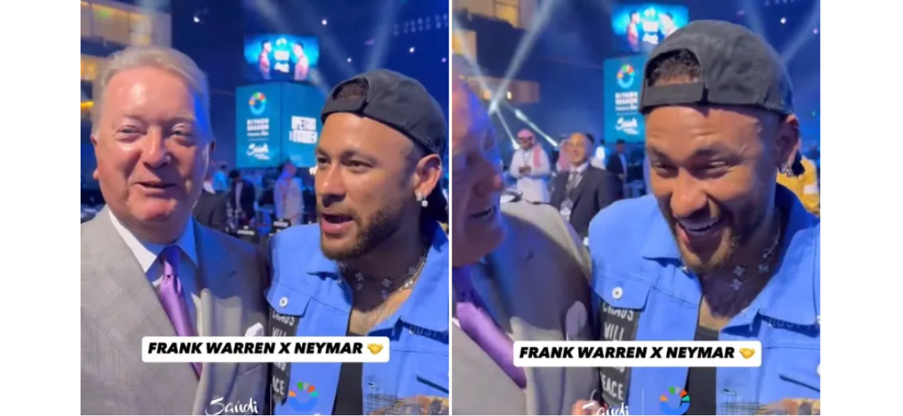 Neymar declines invitation to join Arsenal offered by Frank Warren.