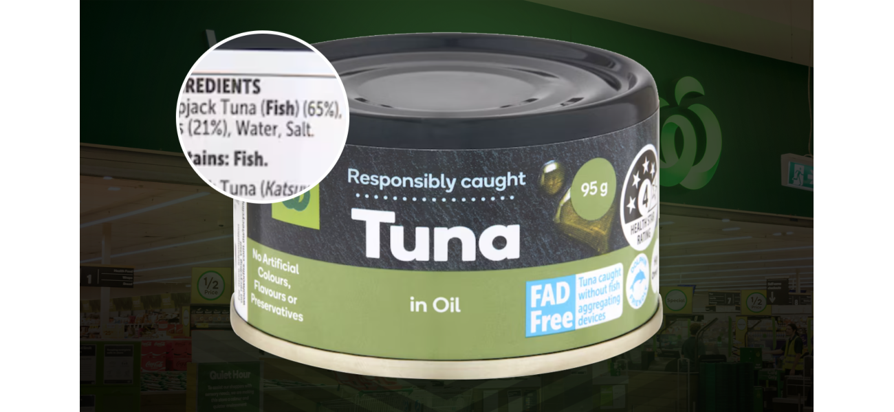 People are reporting a decrease in the amount of tuna in their canned products.