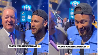 Neymar declines invitation to join Arsenal offered by Frank Warren.