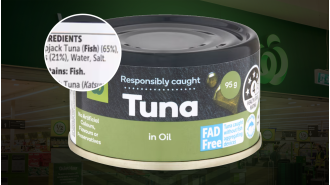 People are reporting a decrease in the amount of tuna in their canned products.