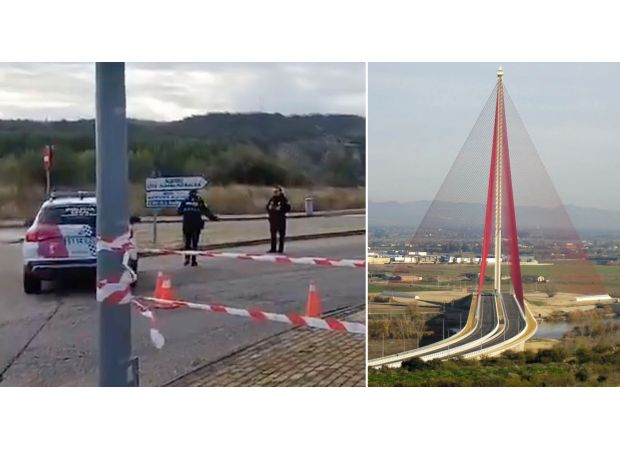 British thrill-seeker dies trying to climb highest bridge in Spain.